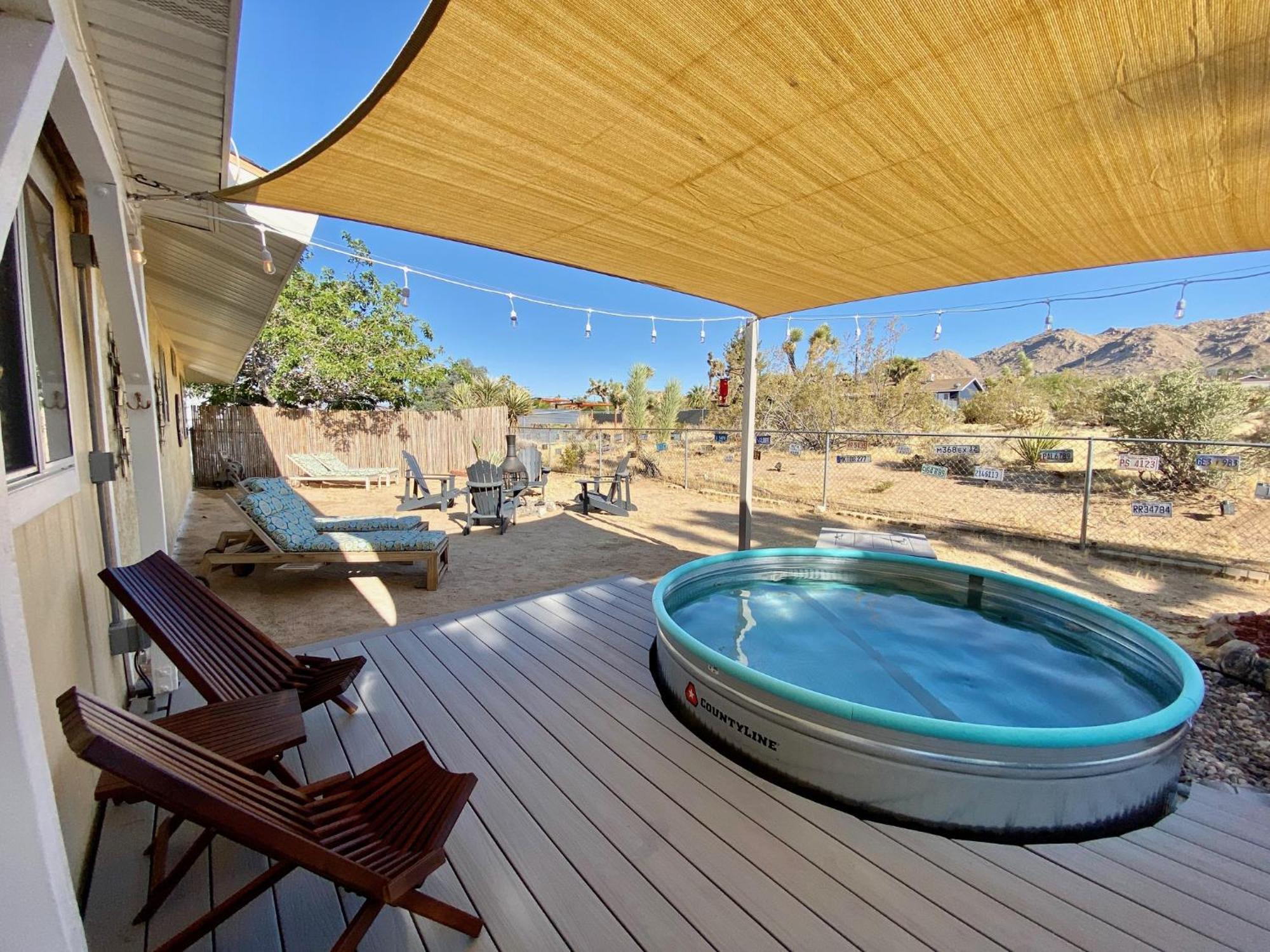 Float Pool, Hot Tub, Sauna, Views, Telescope-Skywatchers Haven 조슈아 트리 외부 사진